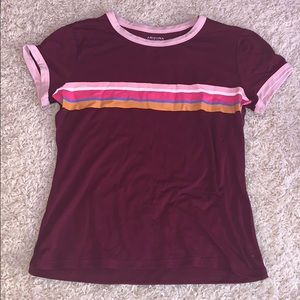 striped t-shirt